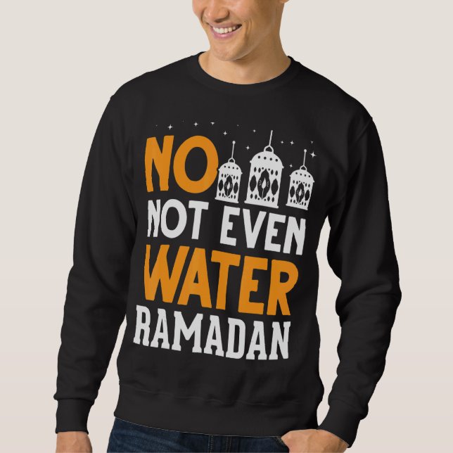 Nicht einmal Wassermuslime, die den Islam arabisch Sweatshirt (Vorderseite)