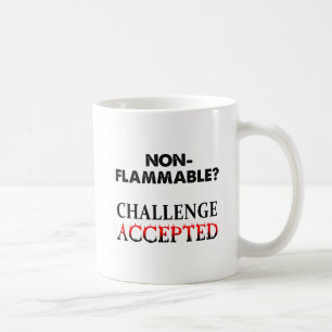 Nicht entflammbarer lustiger Becher Tasse