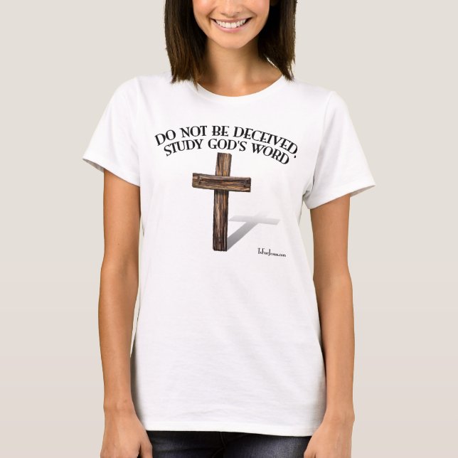 NICHT ENTSCHEIDEN WERDEN, STUDY GOTTES WORT T-Shirt (Vorderseite)