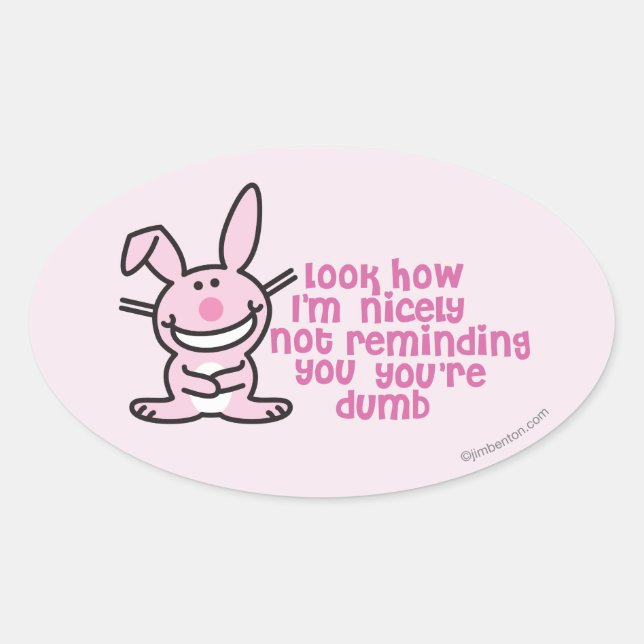 Nicht erinnern ovaler aufkleber (Vorderseite)