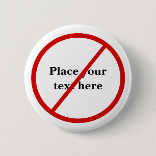 Nicht erlaubt button