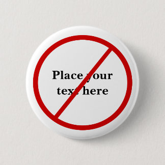 Nicht erlaubt button