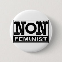 Nicht-feministisches Logo-Abzeichen