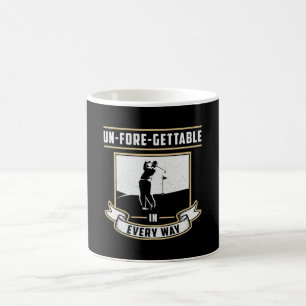 Nicht-Fore-Wasserkocher jeden Mai Golf Golfer Funn Kaffeetasse