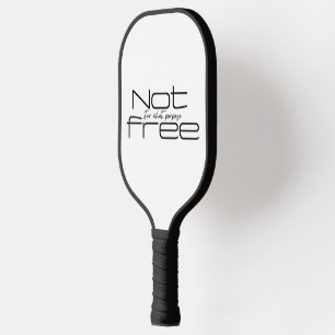 nicht frei pickleball schläger
