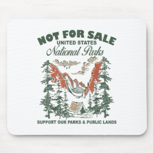 Nicht für den Verkauf von Nationalparks geeignet. Mousepad