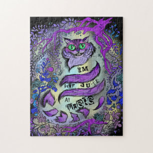 Nicht ganz dort, verrückte Katze Puzzle