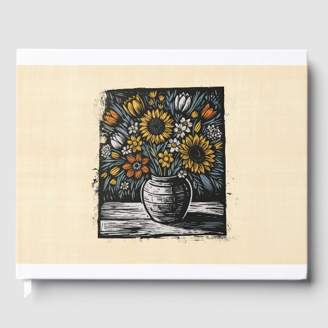 Nicht ganz van Gogh Gästebuch (Vorderseite)