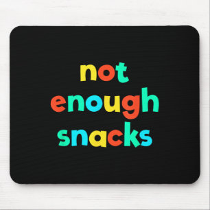 Nicht genug Snacks Kid Core Funny Brat Gen Z Kidco Mousepad
