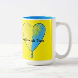 Nicht genug Tränen Zweifarbige Tasse