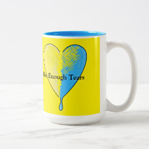 Nicht genug Tränen Zweifarbige Tasse