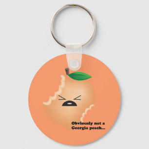 Nicht-Georgien-Peach Schlüsselanhänger