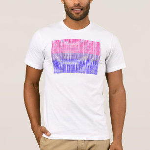 "Nicht gerade" Bi-Flagge T-Shirt