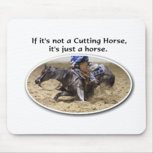 nicht gerade ein Pferd Mousepad
