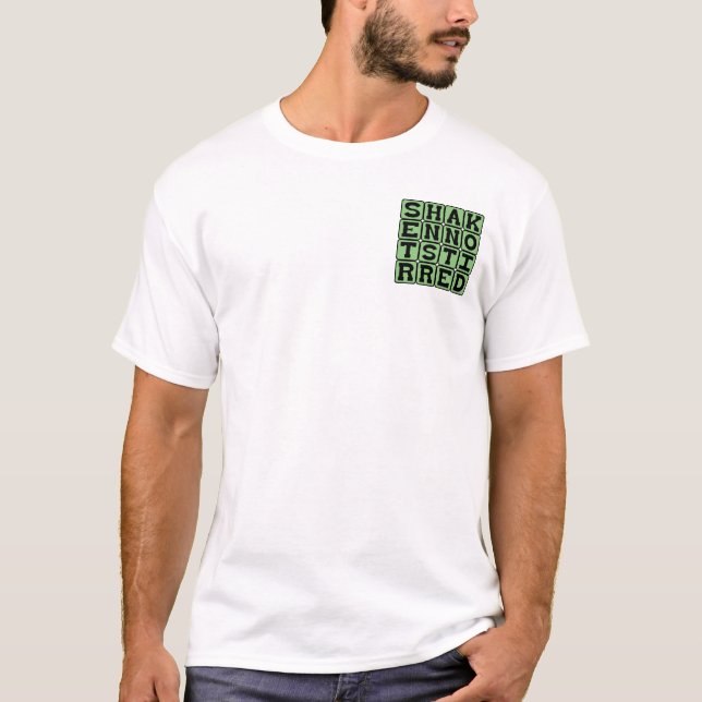 Nicht gestört, Martini-Präferenz T-Shirt (Vorderseite)