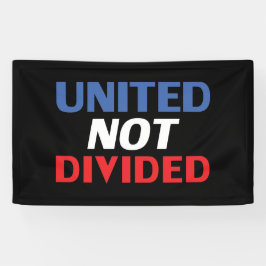 Nicht geteilt - rot, weiß, blau, schwarz banner