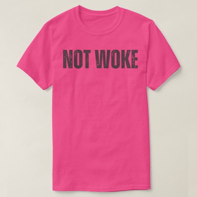 NICHT GEWECKT 1 T-Shirt (Design vorne)