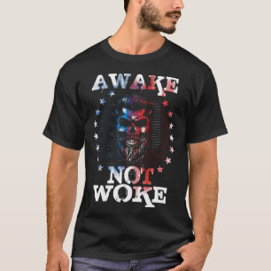 Nicht Geweckt amerikanische Flaggen werden nicht G T-Shirt