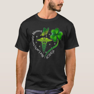 Nicht glücklich, einfach gesegnet CNA St. Patrick  T-Shirt