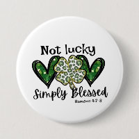 Nicht glücklich, einfach gesegnet Lucky Charm St P