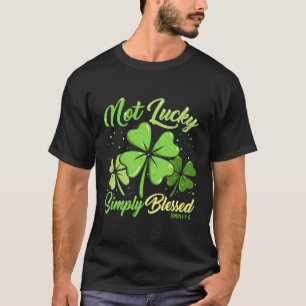 Nicht glücklich, einfach gesegnetes Christliches K T-Shirt