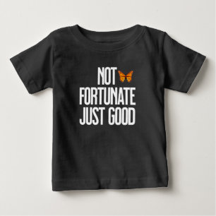 Nicht Glücklich, Nur Gut Monarch Schmetterling Zit Baby T-shirt