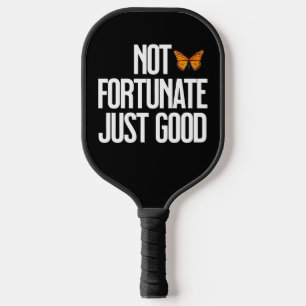 Nicht Glücklich, Nur Gut Monarch Schmetterling Zit Pickleball Schläger