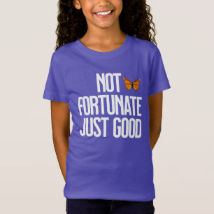 Nicht Glücklich, Nur Gut Monarch Schmetterling Zit T-Shirt