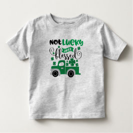 Nicht glücklichen gerade gesegneten St Patrick Tag Kleinkind T-shirt