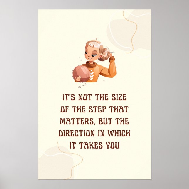 Nicht Größe, sondern Richtung Poster (Vorne)