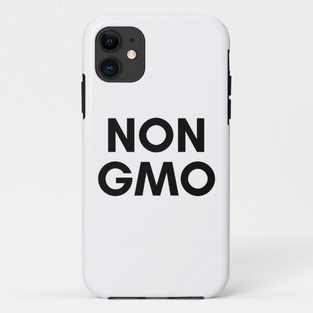 Nicht-GVO Case-Mate iPhone Hülle (Rückseite)