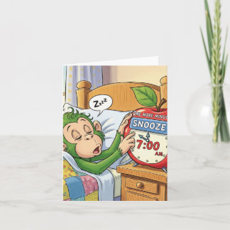 Nicht heute, Alarm - Schlaflosigkeit im Affenmodus Einladung