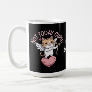 Nicht heute Cupid Funny und Niedlich Anti-Valentin Kaffeetasse