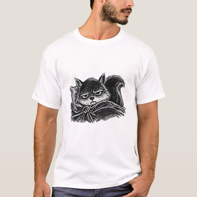 Nicht heute Eichhörnchen T-Shirt (Vorderseite)
