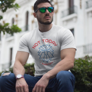 Nicht heute, Faschist - Geometrisches AdlerShirt Tri-Blend Shirt