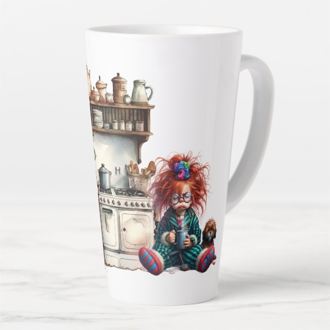 Nicht heute Gefühl Milchtasse (Rechte Ecke)