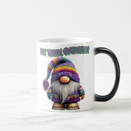 Nicht heute Gnomeey-Weihnachts-Gnom Verwandlungstasse