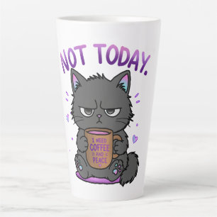 Nicht heute Grumpy Cat Kaffeeliebhaber Süße Lustig Milchtasse