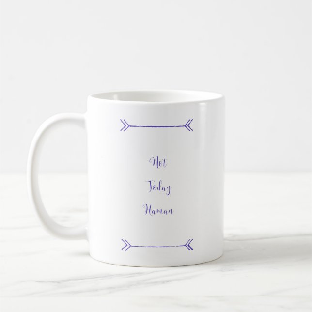 Nicht heute Haman Kaffeetasse (Links)