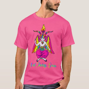 Nicht heute Jesus Satanic Baphomet Ziege T-Shirt