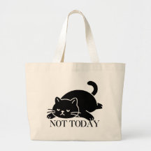 Nicht heute Katzen-Tragetasche Süßes Art Design