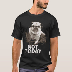 Nicht heute Pug Lustiger Pug Papa Pug Mama Geschen T-Shirt