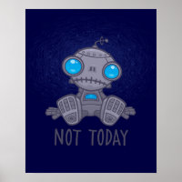 Nicht heute Sad Robot