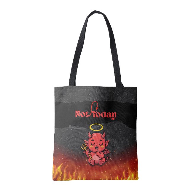 Nicht heute Satan-Tragetasche (Not Today satan tote bag)