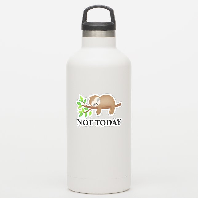Nicht heute schlank insulted Tumbler Decal Laptop Aufkleber (Wassserflasche)