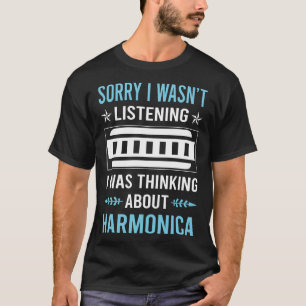 Nicht hören Harmonica Mundorgan T-Shirt