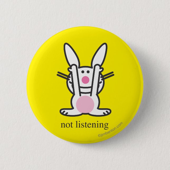 Nicht hörend button (Vorderseite)