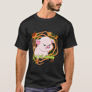 Nicht hungrig, das mürrische Schweinchen V4 T-Shirt