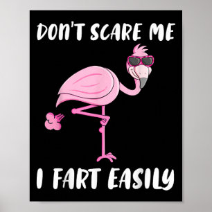 Nicht ich, ich Furz leicht Funny Flamingo Lover Poster