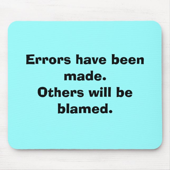 Nicht ich? mousepad (Vorne)